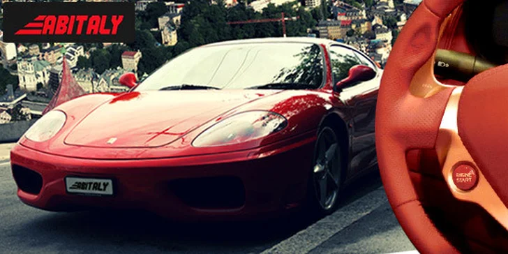 Ferrari F360 Modena F1 na půl nebo celou hodinu
