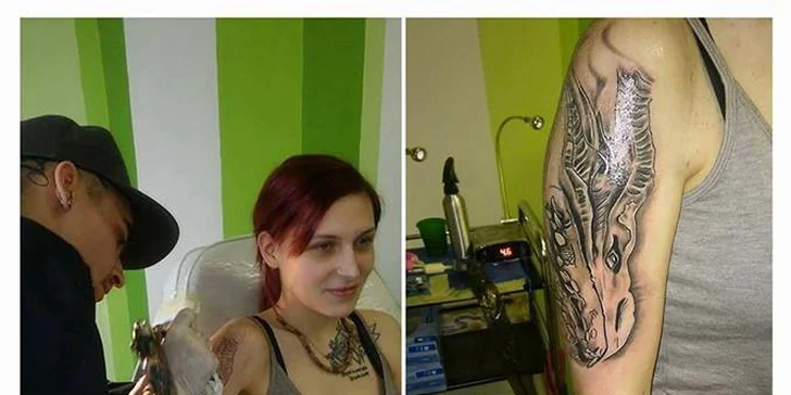 Nové tetování s motivem podle výběru: vlastní nebo z katalogu