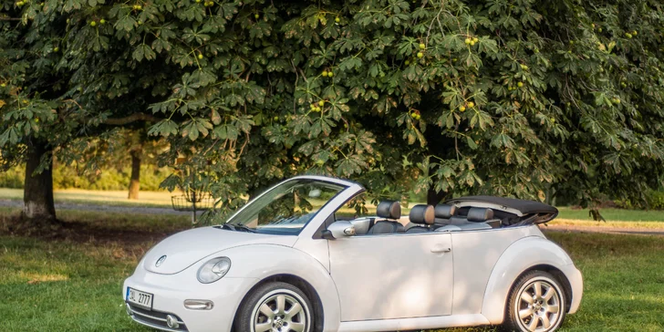 Čas plný výletů: 24hod. pronájem kabrioletu a plný piknikový koš