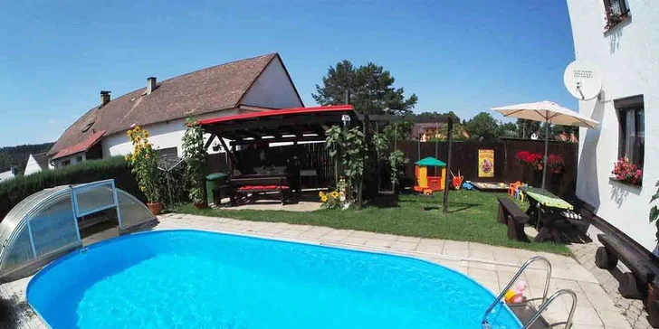 3–5 dní na Šumavě: apartmány v klidné obci, půjčení kol i vstup do aquaparku