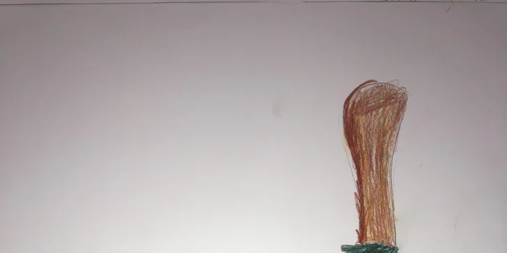 Práce dětí z kurzu.