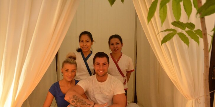 Thajská masáž v salónu Thai Therapy v Hovorčovicích - 30 minut dle Vašeho výběru