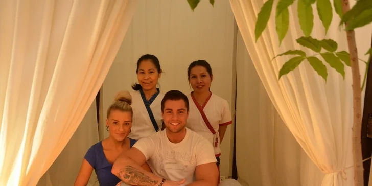 Thajská masáž v salónu Thai Therapy v Hovorčovicích - 30 minut dle Vašeho výběru