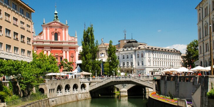 Malá země, velké zážitky: Putování Slovinskem včetně dopravy a 3 nocí v hotelu