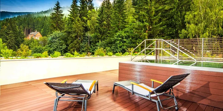 Božský pobyt v Peci pod Sněžkou: luxusní apartmány, polopenze a wellness