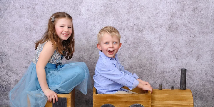Ateliérové fotografování miminek, dětí i celé rodiny