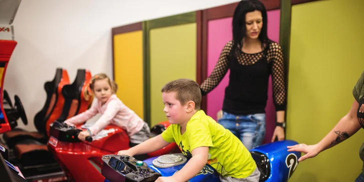Celodenní dovádění v Dětském světě Lvíček: vstupy pro děti do 15 let