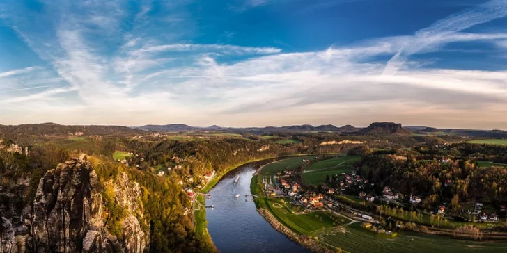 Zážitková plavba z Děčína do lázeňského Kurort Rathen a zpět, oběd i večeře