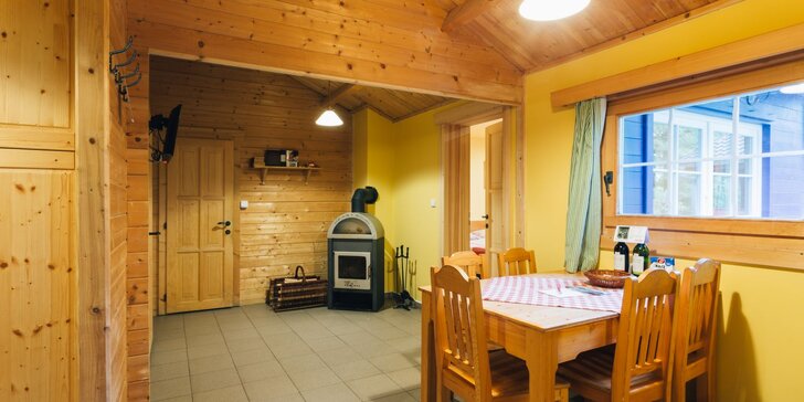 Pobyt v severském srubu v Lužických horách a sauna pro 2 až 4 osoby