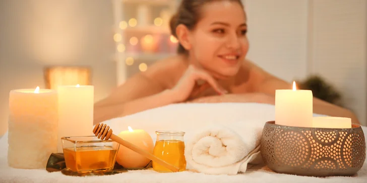 Voňavé masáže dle výběru ze 3 druhů: medová, aroma či thajská olejová