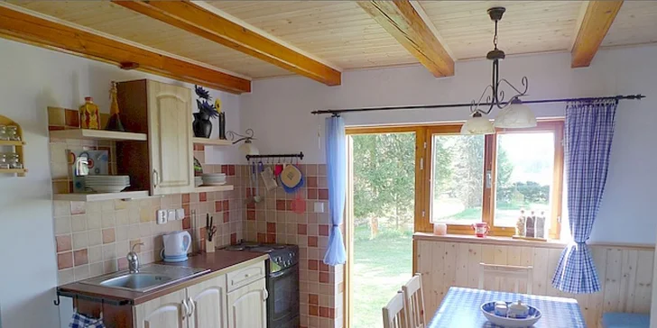 Pronájem zrekonstruovaných chat na Lipně: jarní i podzimní termíny