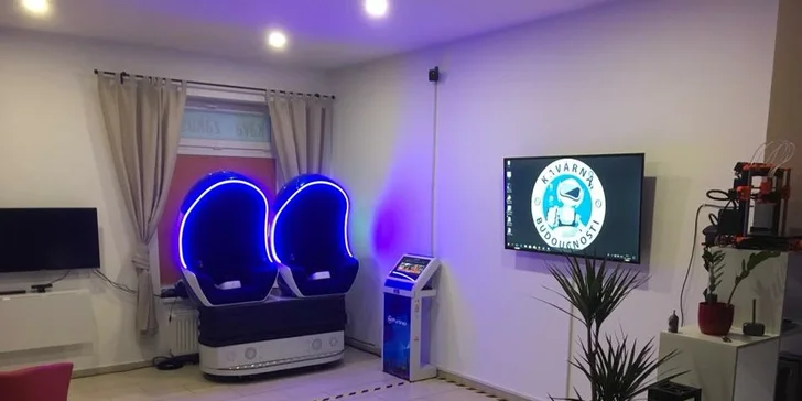 Virtuální realita a jiná dimenze v 5D či 9D kinu: Kavárna budoucnosti