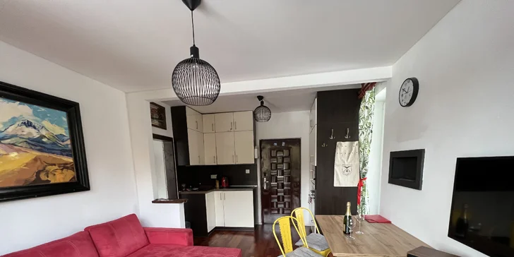 K dispozici je vám plně vybavený apartmán.