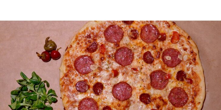 Vyberte si 2 pizzy dle chuti k vyzvednutí ve Flash foodu