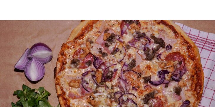 Vyberte si 2 pizzy dle chuti k vyzvednutí ve Flash foodu