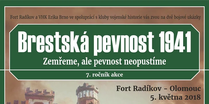 Vstup na 7. ročník Rekonstrukce bojů ve druhé světové válce na Fortu Radíkov