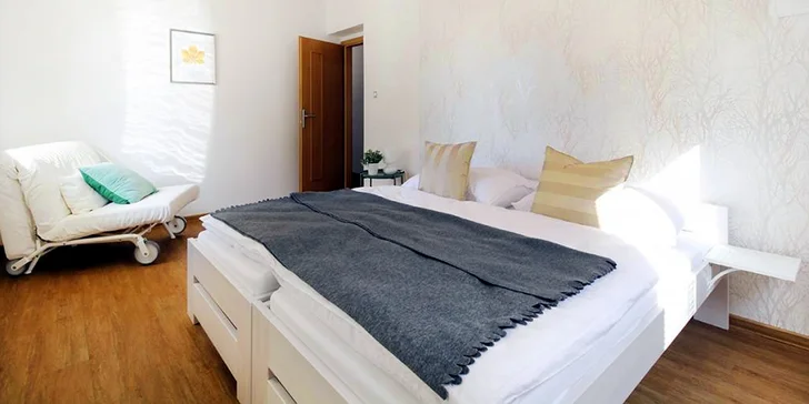 Pohoda v penzionu v Českém Krumlově: pěkný pokoj či apartmán