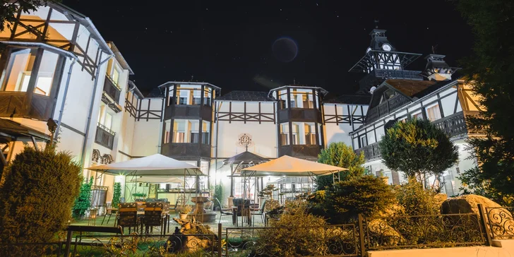 Odpočinek v klidné části Mariánských Lázní: hotel s polopenzí i s wellness procedurami