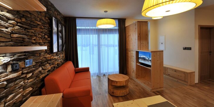 Pobyt v moderních apartmánech pod Tatrami: Slevy do restaurací i aquaparků