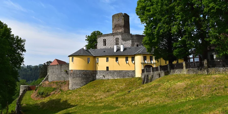 Dovolená u Moravského krasu se snídaní a zázemím pro 2 nenáročné turisty