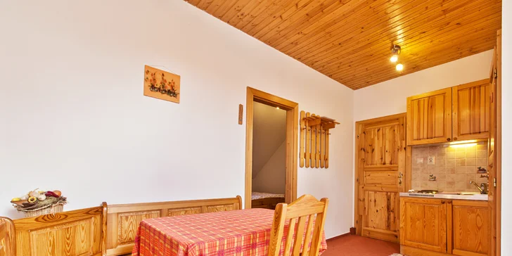 Příjemné ubytování a kouzlo Nízkých Tater s wellness pro dvě osoby