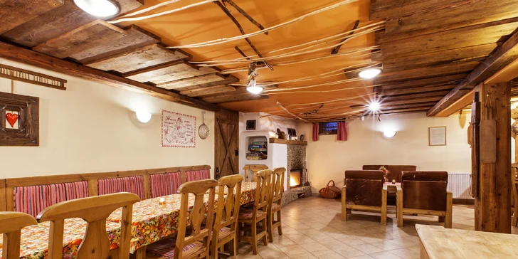Příjemné ubytování a kouzlo Nízkých Tater s wellness pro dvě osoby