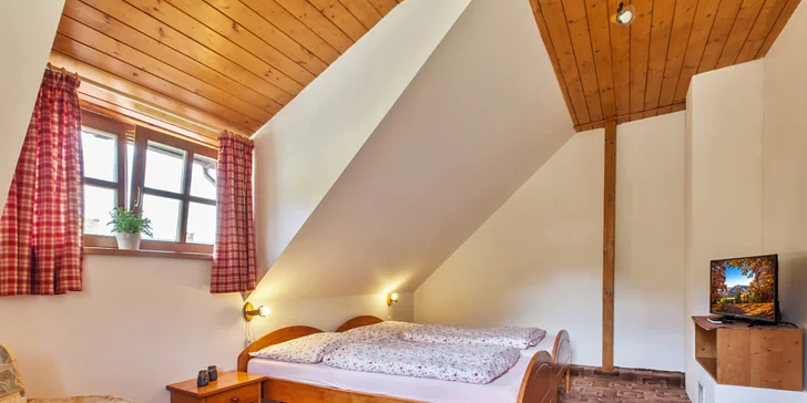 Příjemné ubytování a kouzlo Nízkých Tater s wellness pro dvě osoby