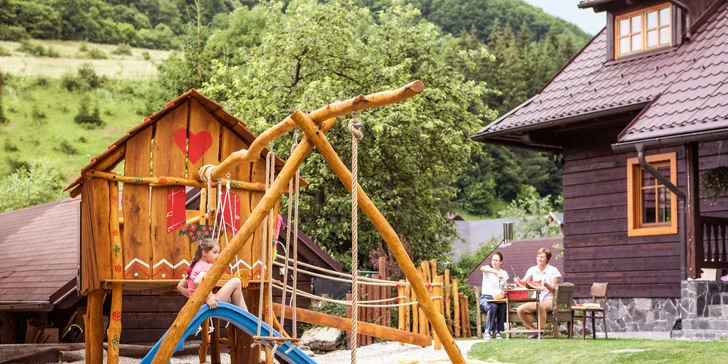 Příjemné ubytování a kouzlo Nízkých Tater s wellness pro dvě osoby