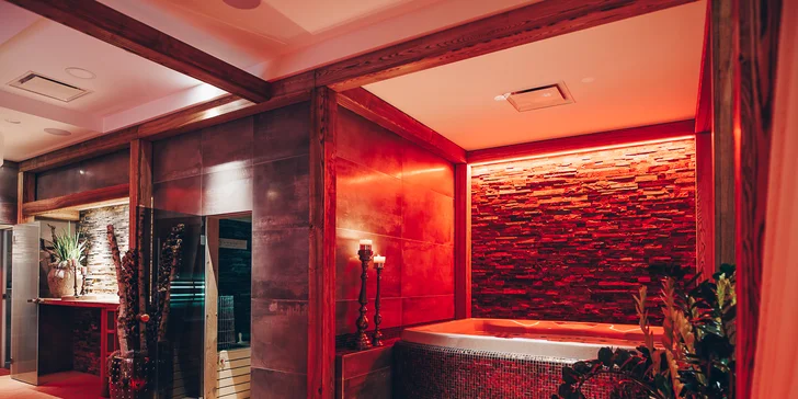 Romantika v ráji: privátní wellness & spa s lahví prosecca pro dva