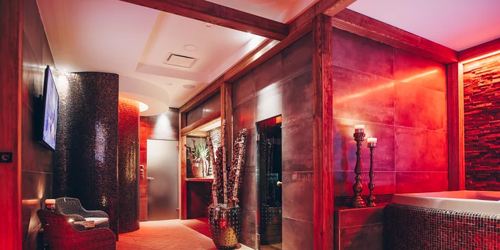 120 minut v ráji: privátní wellness & spa s luxusním zázemím a proseccem