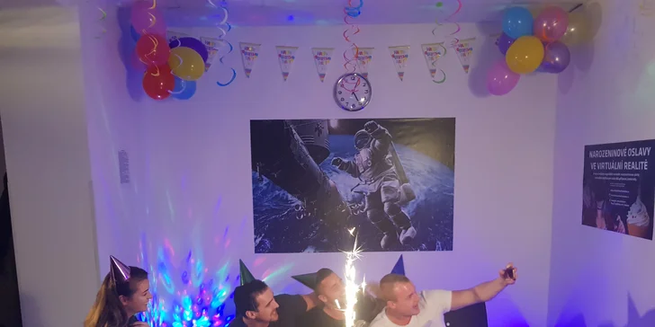 Dechberoucí zábava: 60 nebo 120 minut virtuální reality i permanentka