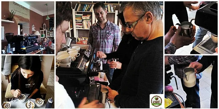Baristický kurz: jak na espresso doma a skvělý latte art v kavárně