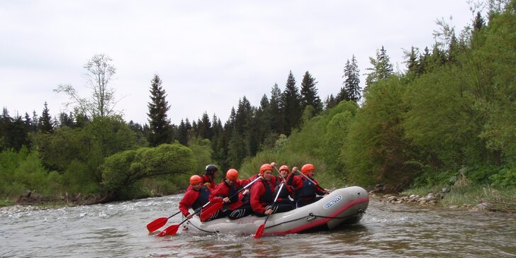 Na Slovensko za dobrodružstvím: Rafting na řece Belá i s pořízením fotek a videa