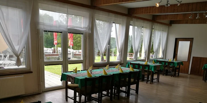 Rodinná dovolená: polopenze, 50% sleva na wellness, dítě do 4,9 let zdarma