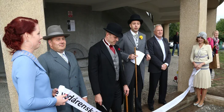 Vstup na rozhlednu Vodárna s interaktivní expozicí
