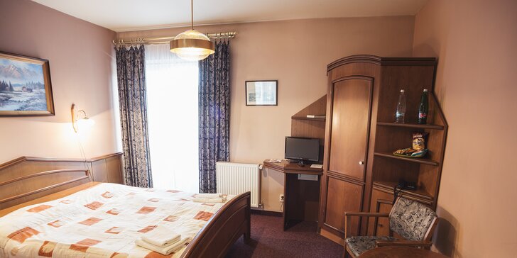 Odpočinek v klidné části Mariánských Lázní: hotel s wellness procedurami i chorvatská kuchyně