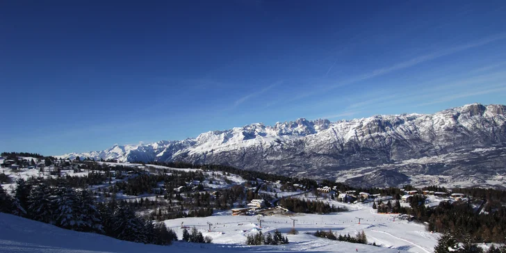 Lyžování ve středisku Monte Bondone: doprava, polopenze a skipas na 3 dny