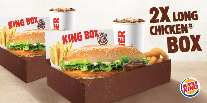 Nacpěte se Whopper burgerem nebo Chicken Boxem na pobočce Freeport Hatě
