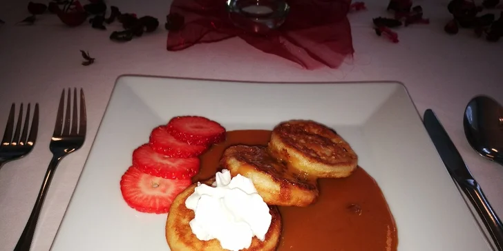 České menu s ovárkem, panenskou svíčkovou a lívanci i s možností wellness