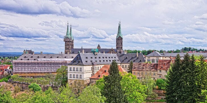Výlet do Bambergu: Císařský dóm, Stará radnice, rybářská čtvrť „Malé Benátky“