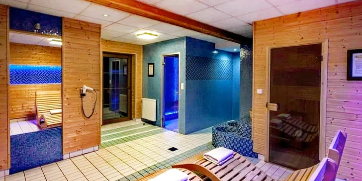 Za příplatek si užijete různé wellness procedury.