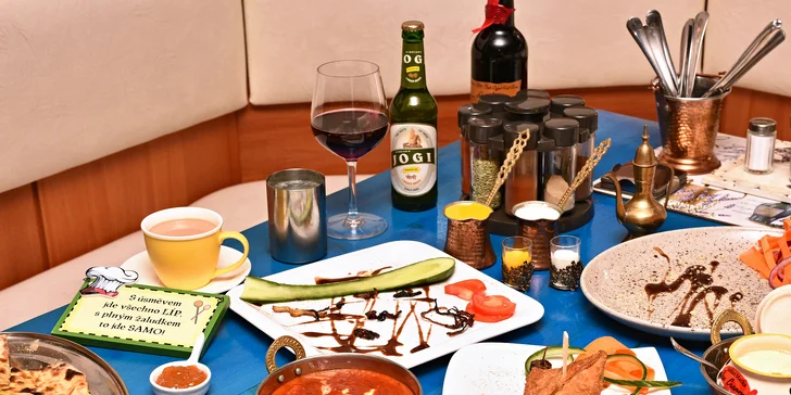 Otevřený voucher na indické a kašmírské speciality v hodnotě 500 či 800 Kč
