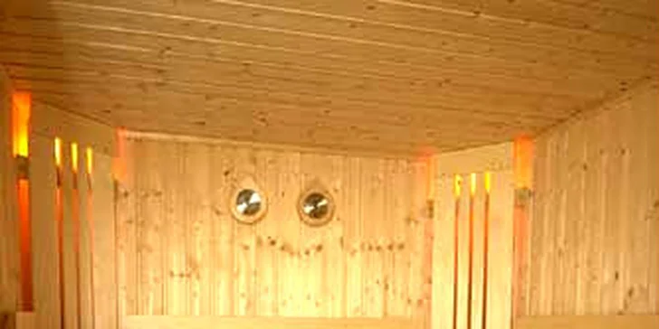 V ceně voucheru máte hodinovou relaxaci v sauně – ideální relax po výletech.
