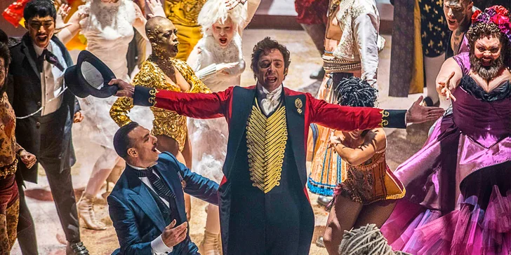 2× vstup do Lucerny na filmový muzikál Největší showman s H. Jackmanem