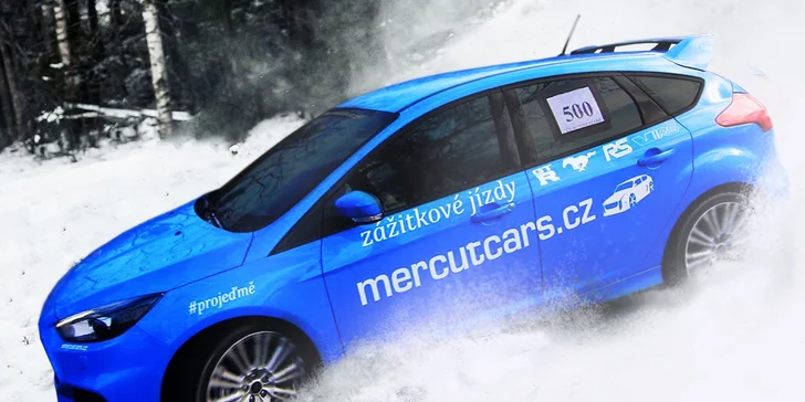 30 min. jízdy bez instruktora v supersportu Ford Focus RS nebo Nissan GT-R