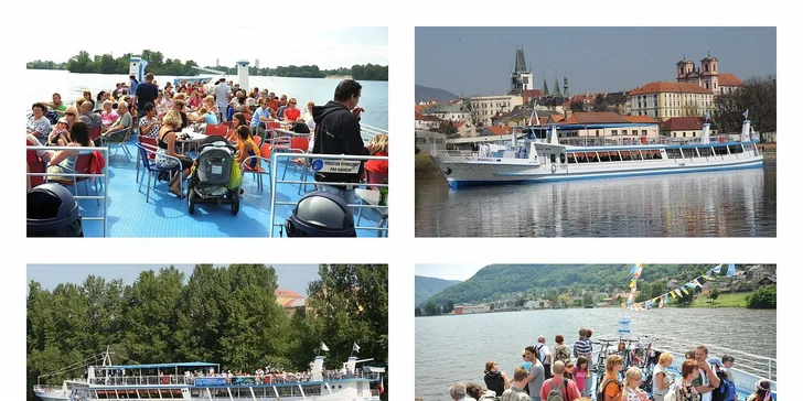 Okružní plavba z Litoměřic lodí Porta Bohemica 1