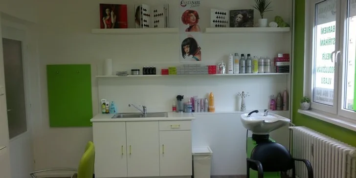 Kompletní kadeřnický balíček i s masáží hlavy