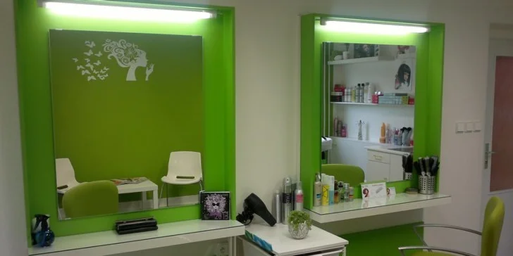 Kompletní kadeřnický balíček i s masáží hlavy