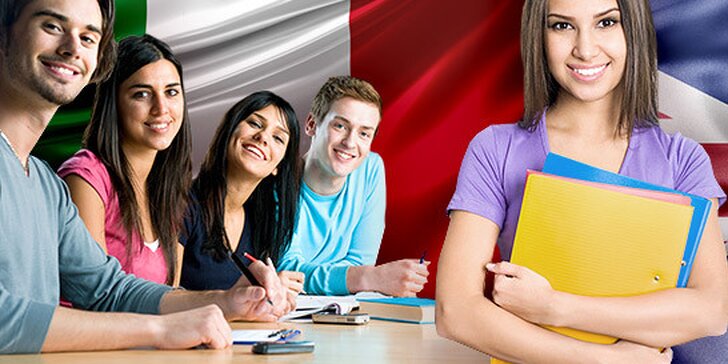 Letní intenzivní kurzy italštiny a angličtiny