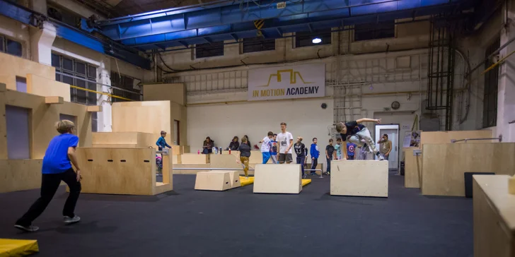 Seznámení s parkourem: tříhodinový workshop pro děti od 10 do 14 let